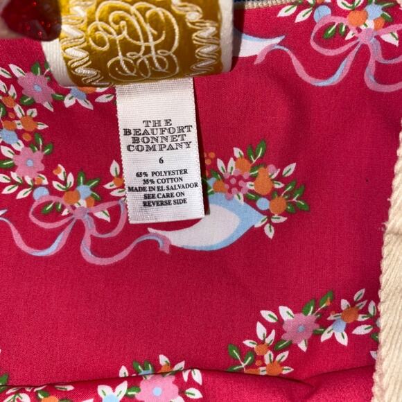 Tbbc size 6 tan corduroy jumper like new - Picture 2 of 2